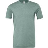 T-SHIRT HOMME COL ROND Heather Dusty Blue - S