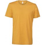 T-SHIRT HOMME COL ROND Heather Mustard - S