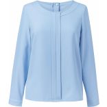 Blouse Crêpe de Chine Roma Sky Blue - 36 EU (8 UK)