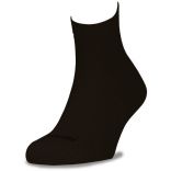 LOT DE 2 PAIRES DE SOCQUETTES VO2 COOLMAX Black - 47/50 EU