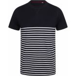 T-SHIRT BRETON À MANCHES COURTES Navy / White - S