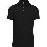 Polo jersey manches courtes homme Black - S