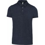 Polo jersey manches courtes homme French Navy Heather - S