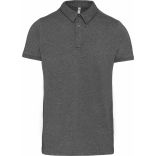 Polo jersey manches courtes homme Grey Heather - S