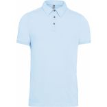 Polo jersey manches courtes homme Sky Blue - S