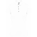 Polo jersey manches courtes femme White - XS