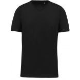 T-shirt Supima® col V manches courtes homme Black - S