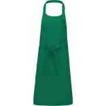 Tablier coton sans poche Kelly Green