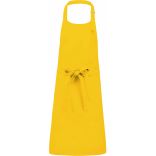 Tablier coton sans poche Yellow