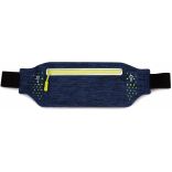 Sac banane téléphone Sporty Navy Melange