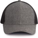Casquette Urban Trucker - 6 panneaux Silver Heather / Dark Grey