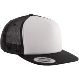 Casquette Trucker classique - 5 panneaux Black / White