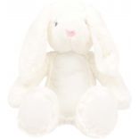 Peluche print me White Bunny
