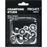 BOÎTE DE 12 CRAMPONS NYLON CONIQUES Black - 8x13mm+4x16mm