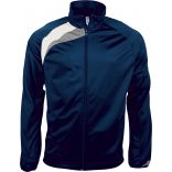 VESTE DE SURVÊTEMENT ENFANT Sporty Navy / White / Storm Grey - 6/8