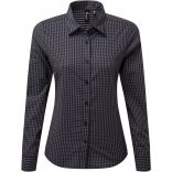 Chemise vichy gros carreaux Steel / Black - XS