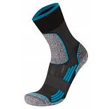 CHAUSSETTES L'INCREVABLE NO LIMIT WALK Black / Turquoise - 35/37 EU