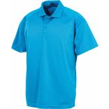 POLO PERFORMANCE "AIRCOOL" Ocean Blue - XS