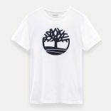 T-SHIRT BIO BRAND TREE White - S