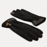 GANTS NUBUCK TACTILES Black - M