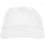 Casquette 5 panneaux BASICA blanc