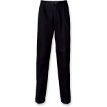 Pantalon homme chino à pinces H600 - Black