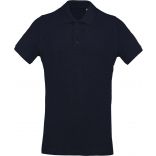 Polo homme bio piqué manches courtes K209 - French Navy Heather