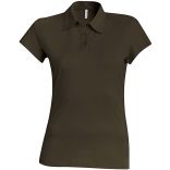 Polo femme jersey K238 - Capuccino