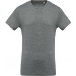 T-shirt homme coton bio col rond K371 - Grey Heather