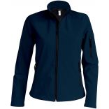 Veste softshell femme K400 - Navy