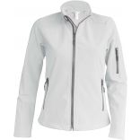 Veste softshell femme K400 - White
