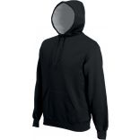 Sweat-shirt homme à capuche K443 - Black