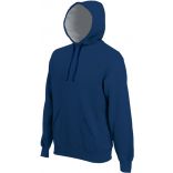 Sweat-shirt homme à capuche K443 - Navy