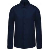 Chemise manches longues homme popeline K513 - Navy