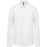 Chemise manches longues homme popeline K513 - White