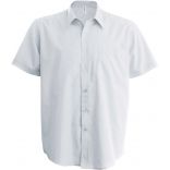 Chemise manches courtes sans repassage K539 - White