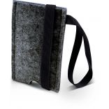 Housse de téléphone en feutre KI0316 - Dark Grey-One Size