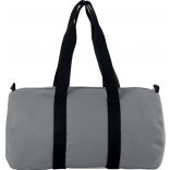 Sac fourre tout en toile de coton KI0632 - Grey / Black