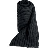 Écharpe tricot KP404 - Black