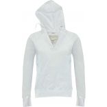 T-shirt femme manches longues à capuche KV2102 - White