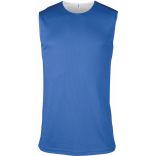 Maillot basket réversible unisexe PA464 - Sporty Royal Blue / White - 