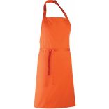 Tablier à bavette "Colours" PR150 - Orange