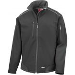 Veste softshell Ripstop R124 - Black