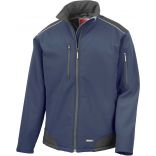 Veste softshell Ripstop R124 - Navy / Black