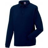Sweat-shirt homme heavy duty col polo RU012M - French Navy