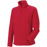 Polaire col zippé RU8740M - Classic Red