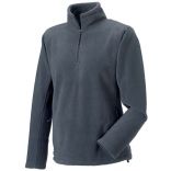 Polaire col zippé RU8740M - Convoy Grey