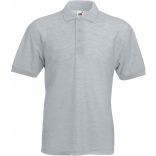 Polo homme piqué 65/35 SC63402 - Heather Grey