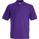 Polo homme piqué 65/35 SC63402 - Purple