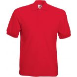 Polo homme piqué 65/35 SC63402 - Red